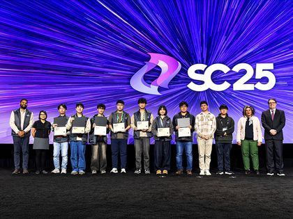 臺大代表隊勇奪國際學生超級電腦叢集競賽總冠軍圖