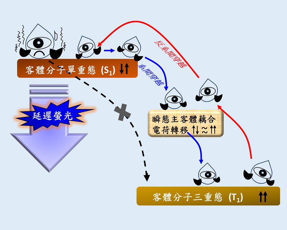 本校OLED團隊解密高效率螢光材料發光機制-封面圖